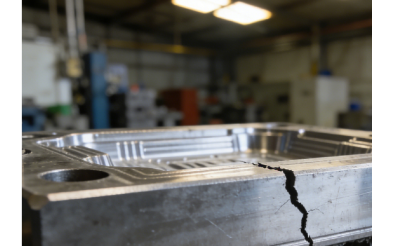 注塑模具模仁開裂修復方案