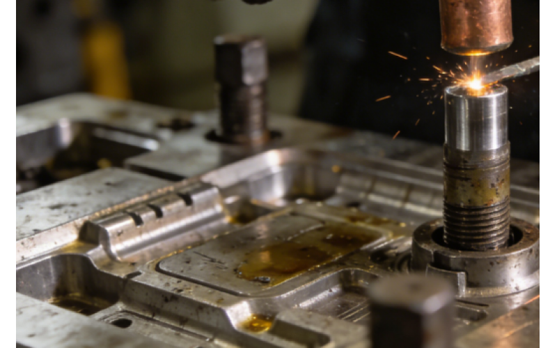 Replacement of Worn Guide Pillars for Injection Molds